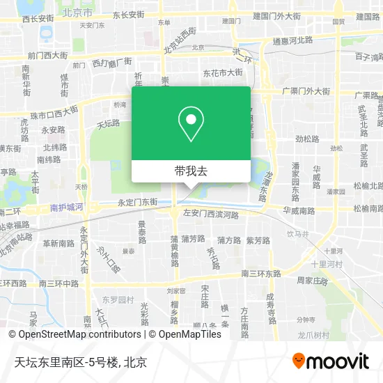 天坛东里南区-5号楼地图