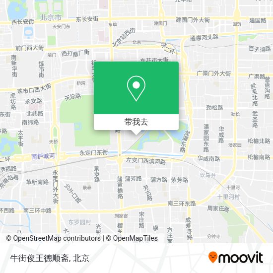 牛街俊王德顺斋地图