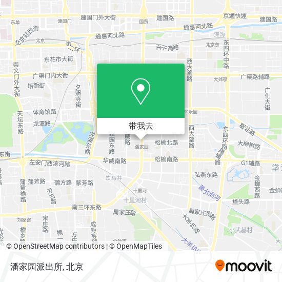 潘家园派出所地图