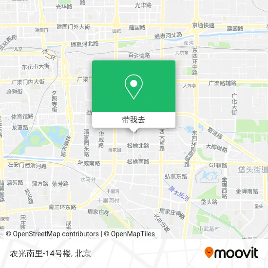 农光南里-14号楼地图