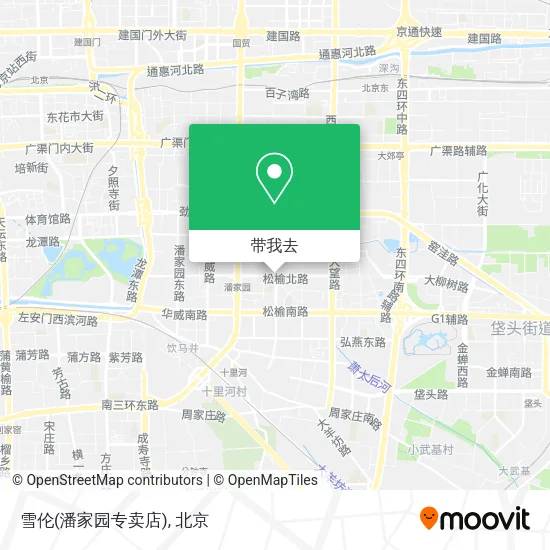 雪伦(潘家园专卖店)地图