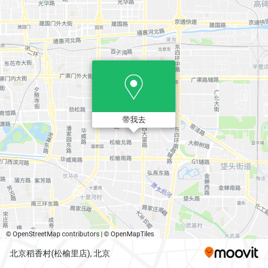 北京稻香村(松榆里店)地图