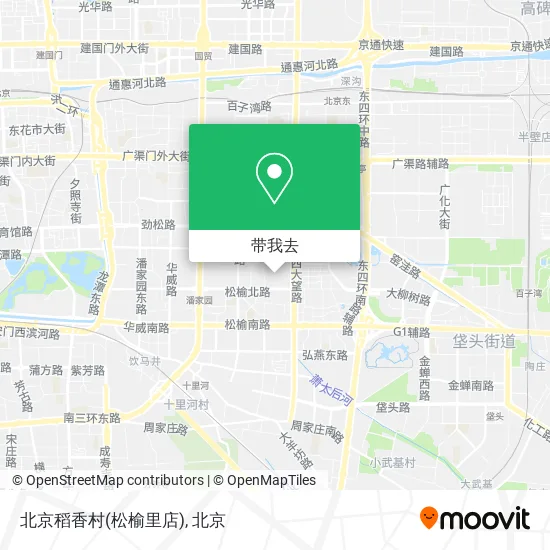 北京稻香村(松榆里店)地图