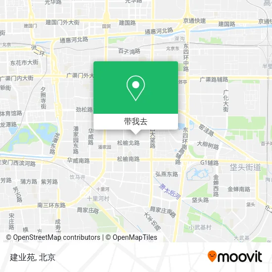建业苑地图