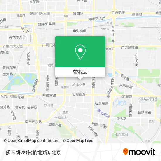 多味饼屋(松榆北路)地图