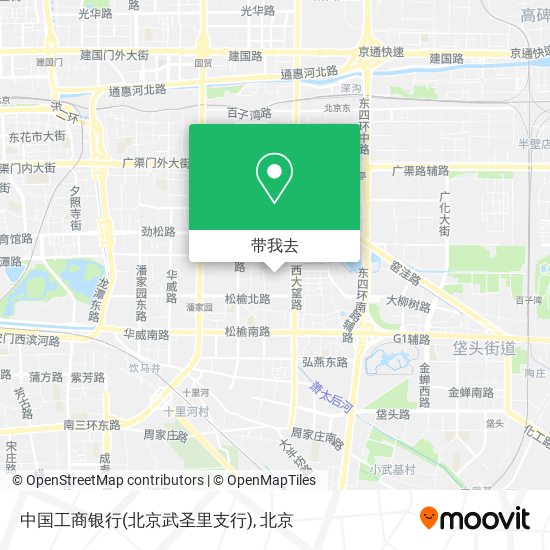 中国工商银行(北京武圣里支行)地图