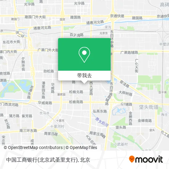 中国工商银行(北京武圣里支行)地图