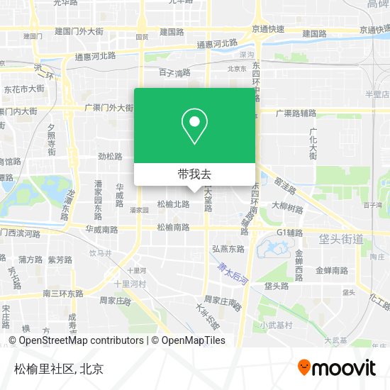 松榆里社区地图