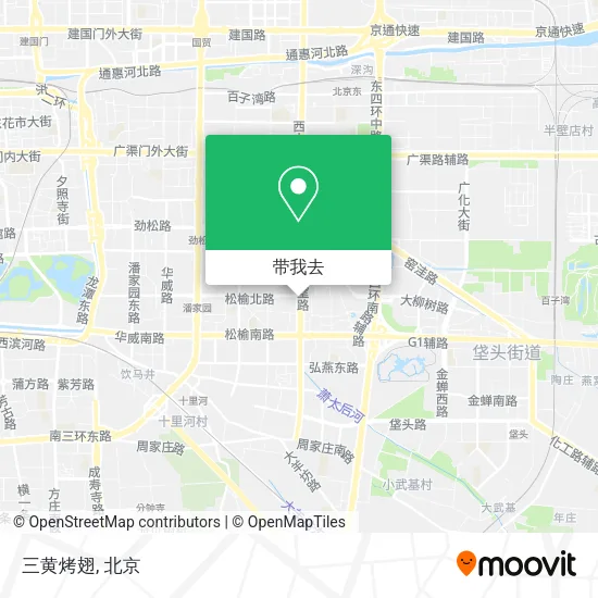 三黄烤翅地图