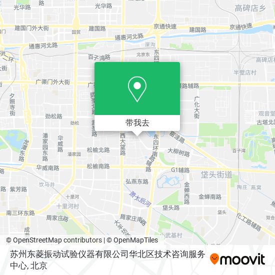 苏州东菱振动试验仪器有限公司华北区技术咨询服务中心地图