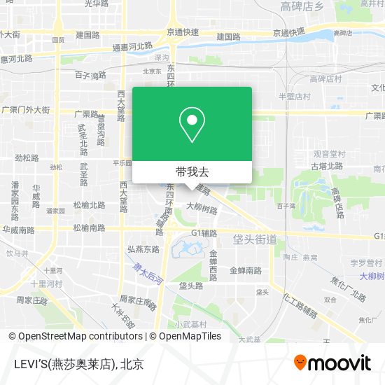 LEVI’S(燕莎奥莱店)地图