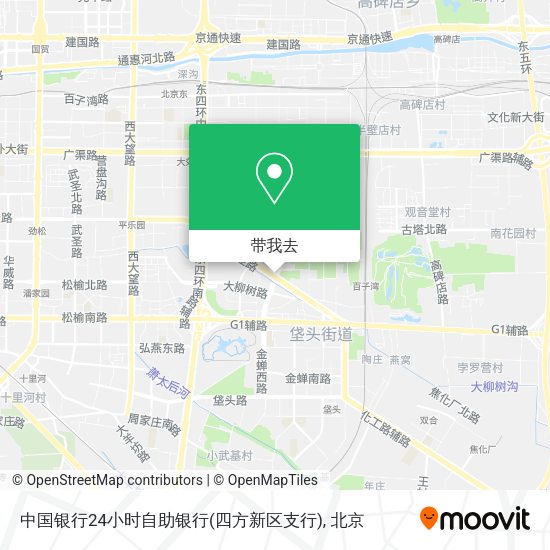 中国银行24小时自助银行(四方新区支行)地图