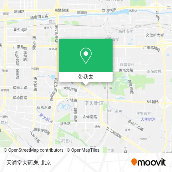 天润堂大药房地图
