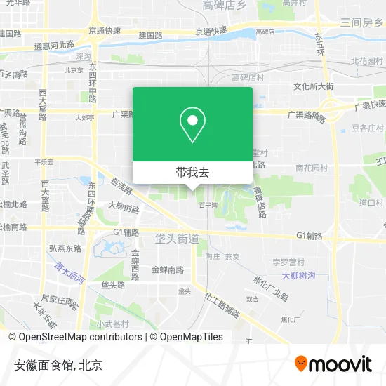 安徽面食馆地图