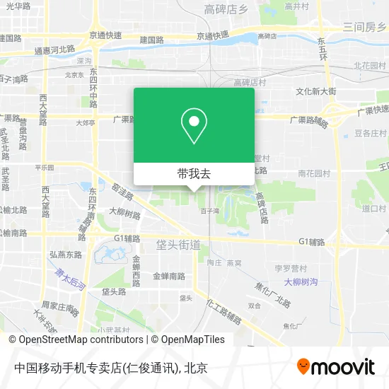 中国移动手机专卖店(仁俊通讯)地图