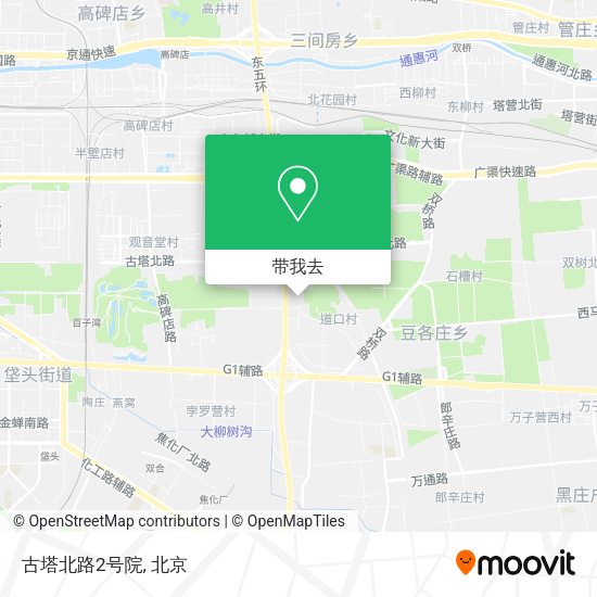 古塔北路2号院地图