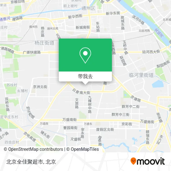 北京全佳聚超市地图