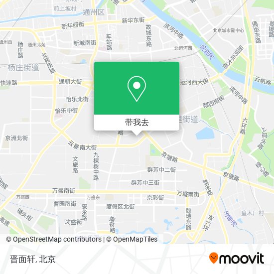 晋面轩地图