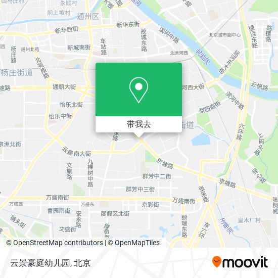 云景豪庭幼儿园地图