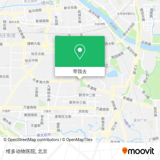 维多动物医院地图