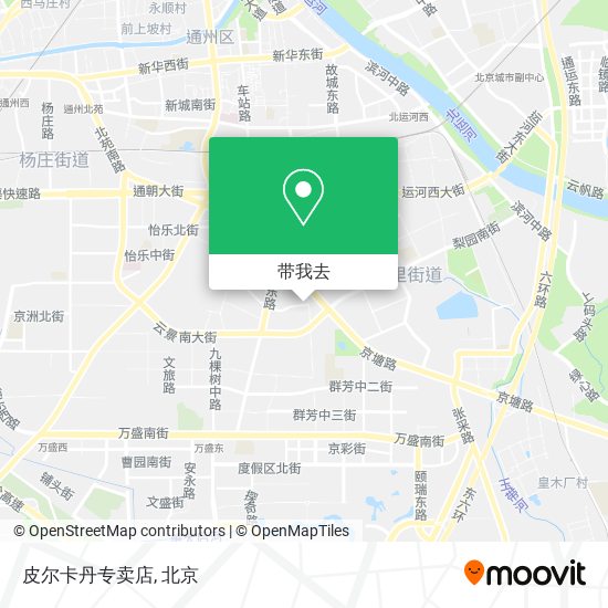 皮尔卡丹专卖店地图