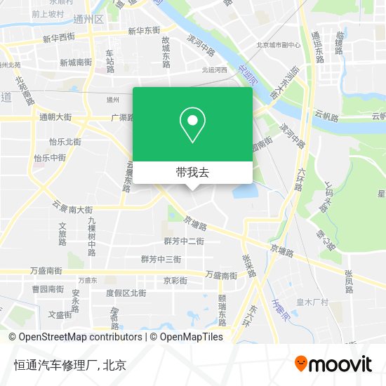 恒通汽车修理厂地图