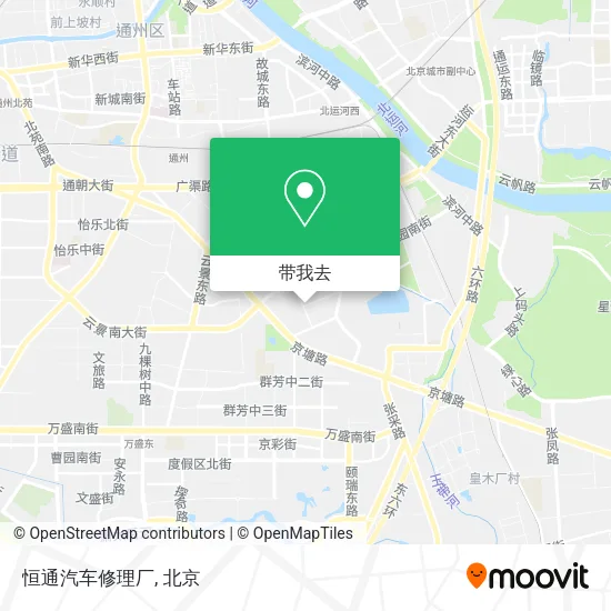 恒通汽车修理厂地图