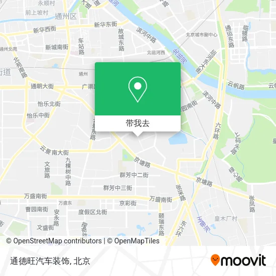 通德旺汽车装饰地图