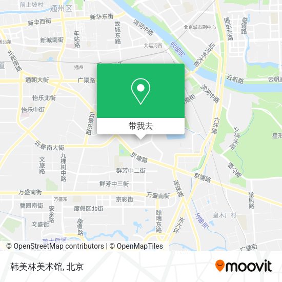 韩美林美术馆地图