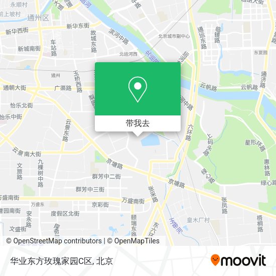 华业东方玫瑰家园C区地图