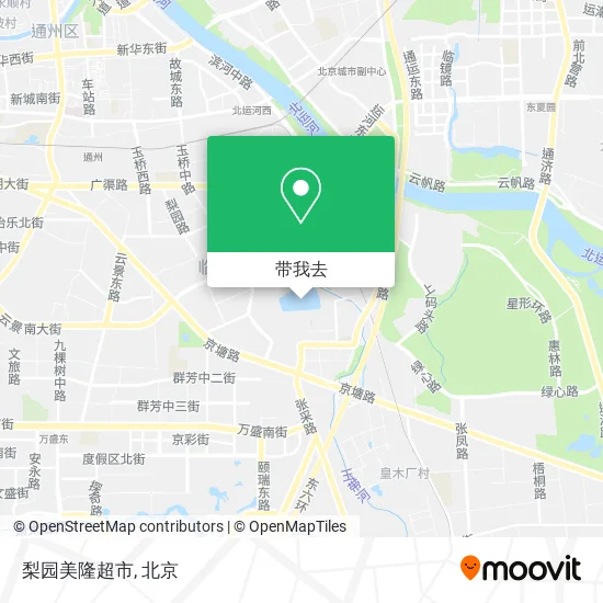 梨园美隆超市地图