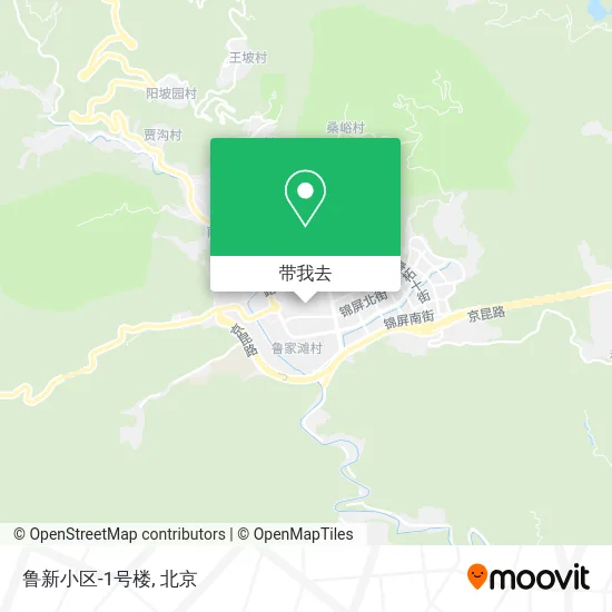 鲁新小区-1号楼地图