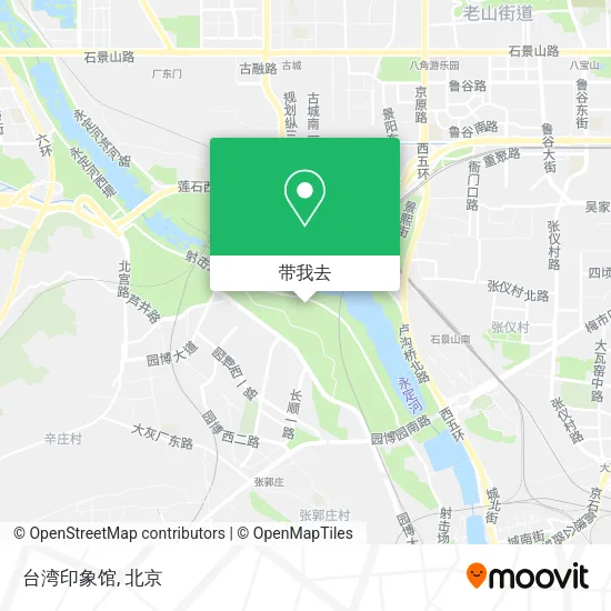 台湾印象馆地图