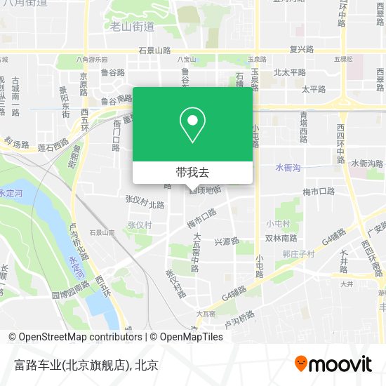 富路车业(北京旗舰店)地图