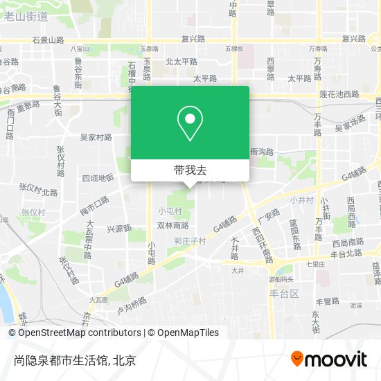 尚隐泉都市生活馆地图