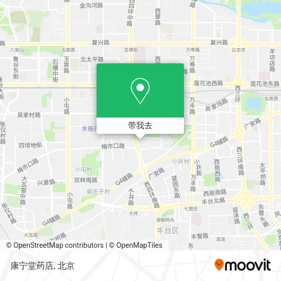 康宁堂药店地图