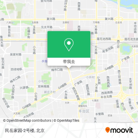 民岳家园-2号楼地图