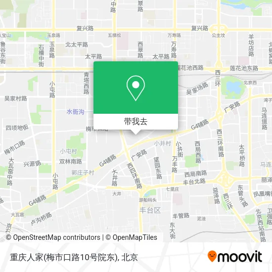 重庆人家(梅市口路10号院东)地图