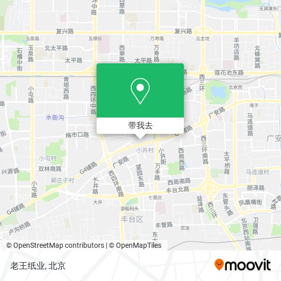老王纸业地图