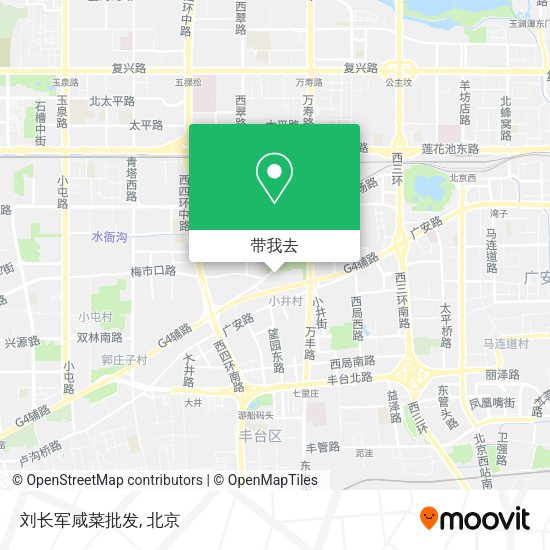 刘长军咸菜批发地图