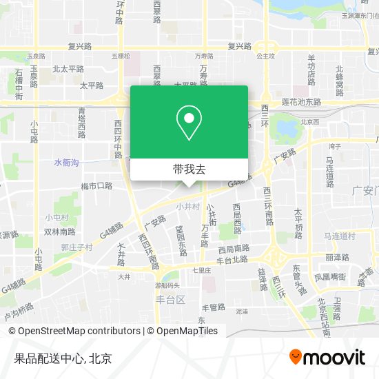 果品配送中心地图