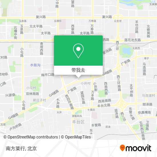 南方菜行地图