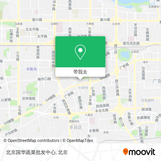 北京国华蔬菜批发中心地图