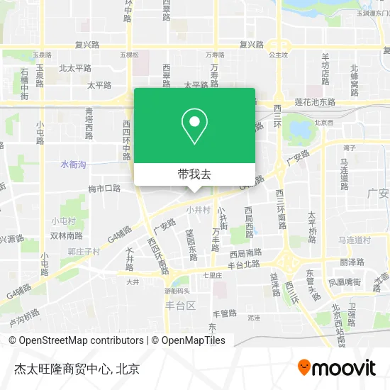 杰太旺隆商贸中心地图