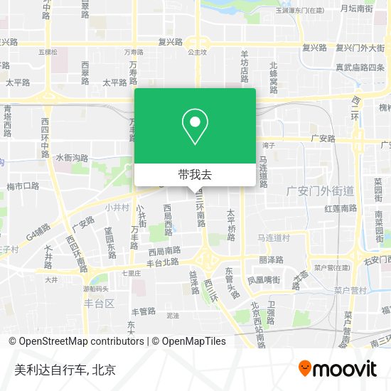 美利达自行车地图