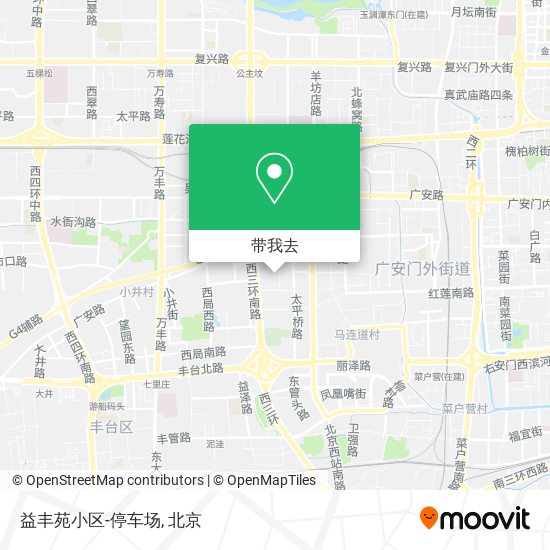 益丰苑小区-停车场地图