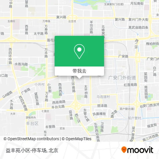 益丰苑小区-停车场地图