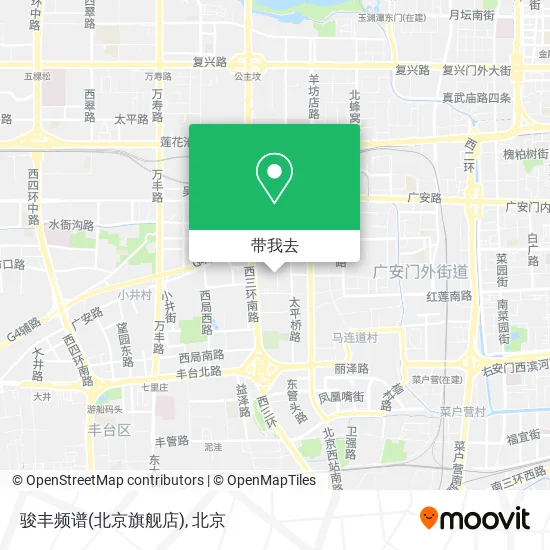 骏丰频谱(北京旗舰店)地图