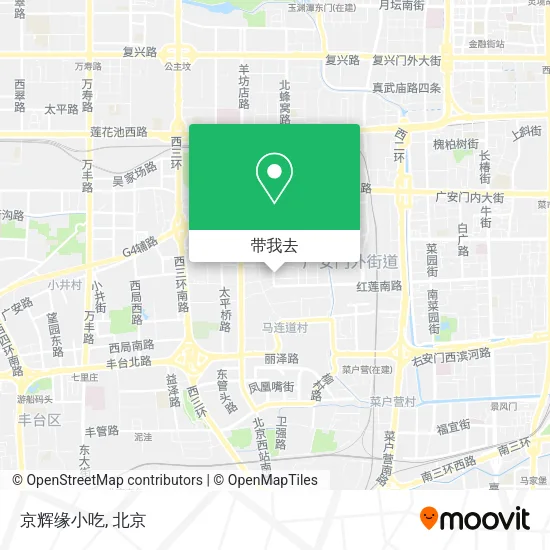 京辉缘小吃地图
