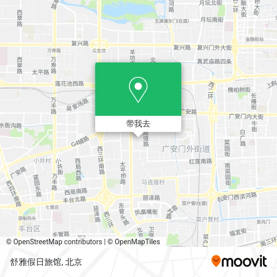 舒雅假日旅馆地图